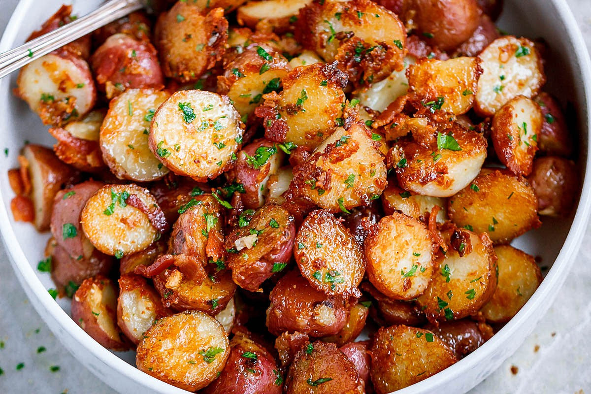 Garlico Roasted Potatoes